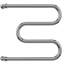 Водяной полотенцесушитель Terminus М-образный 500x500 4620768888137 Хром