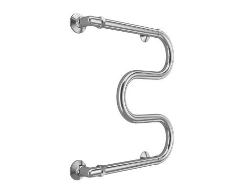 Водяной полотенцесушитель Terminus М-образный (1) 500х400 4620768881138 цвет Хром, боковое подключение, G 1" НР