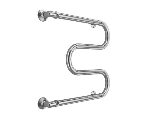 Водяной полотенцесушитель Terminus М-образный (1) 500х500 4620768881145 цвет Хром, боковое подключение, G 1" НР