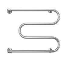 Водяной полотенцесушитель Terminus М-образный (3/4) 600х600 4620768880544 цвет Хром, боковое подключение, G 3/4" НР