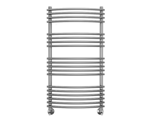 Водяной полотенцесушитель Terminus Марио П19 500х1000 4670078530745 цвет Хром, нижнее подключение, G 1/2" ВР, с комплектом вентилей