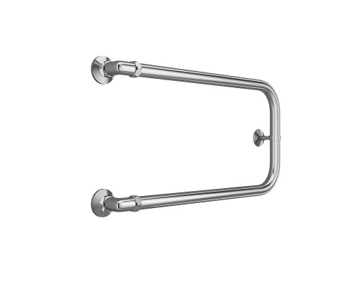 Водяной полотенцесушитель Terminus П-образный (1) 320х600 4620768881565 цвет Хром, боковое подключение, G 1" НР