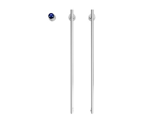 Электрический полотенцесушитель Terminus Рондо П2 350х760 4670078568151 цвет Хром