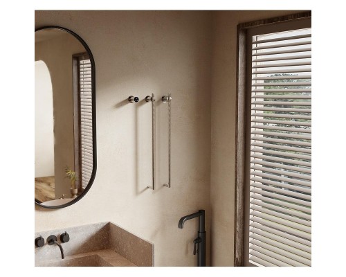 Электрический полотенцесушитель Terminus Рондо П2 350х760 4670078568151 цвет Хром