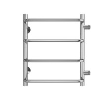 Водяной полотенцесушитель Terminus Стандарт П4 400х500 бп320 4670078530301 цвет Хром, боковое подключение, G 1" НР