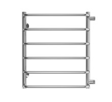Водяной полотенцесушитель Terminus Стандарт П6 500х600 бп500 4670078530349 цвет Хром, боковое подключение, G 1" НР