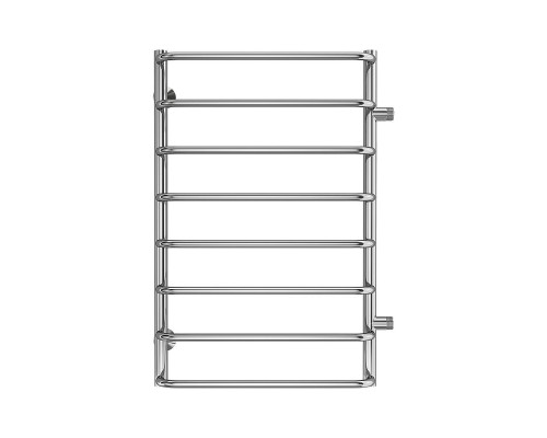 Водяной полотенцесушитель Terminus Стандарт П8 500х800 бп500 4670078530387 цвет Хром, боковое подключение, G 1" НР