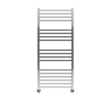 Водяной полотенцесушитель Terminus Ватикан П18 500х1200 4670078530530 цвет Хром, нижнее подключение, G 1/2" ВР, с комплектом вентилей