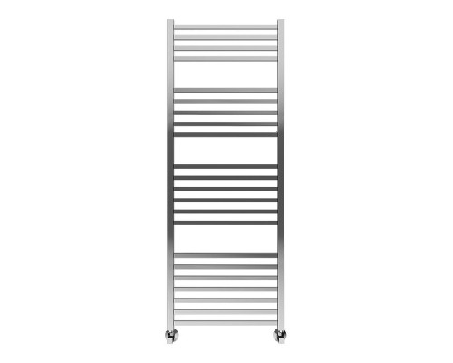 Водяной полотенцесушитель Terminus Ватикан П22 500х1400 4670078530547 цвет Хром, нижнее подключение, G 1/2" ВР, с комплектом вентилей