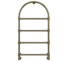 Водяной полотенцесушитель Terminus Версаль П4 500x930 4620768885020 цвет Бронза, нижнее подключение, G 1/2" ВР, с комплектом вентилей