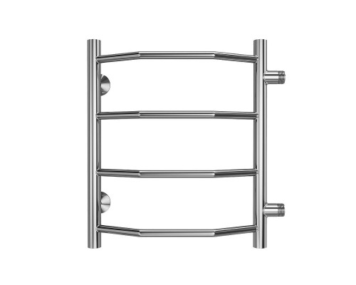 Водяной полотенцесушитель Terminus Виктория П4 400х500 бп320 4670078530042 цвет Хром, боковое подключение, G 1" НР