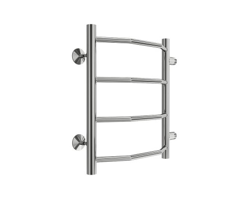 Водяной полотенцесушитель Terminus Виктория П4 400х500 бп320 4670078530042 цвет Хром, боковое подключение, G 1" НР