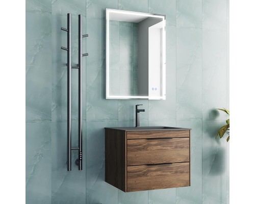 Электрический полотенцесушитель Vincea 25х130 VTD-1D2GE цвет Графит