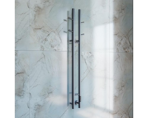 Электрический полотенцесушитель Vincea 25х130 VTD-1D2GE цвет Графит