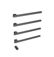 Электрический полотенцесушитель Vincea VTD-2H2GM цвет Вороненая сталь