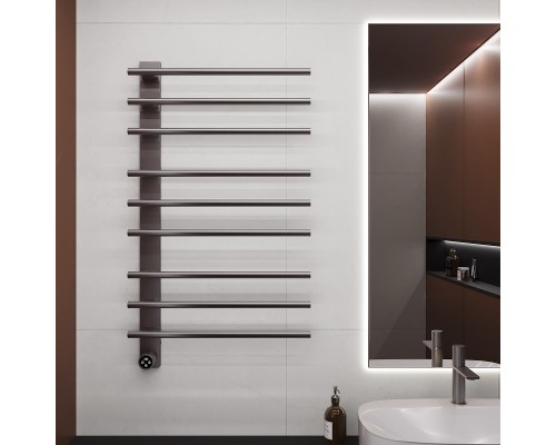 Электрический полотенцесушитель Vincea VTD-2SC3GM цвет Вороненая сталь