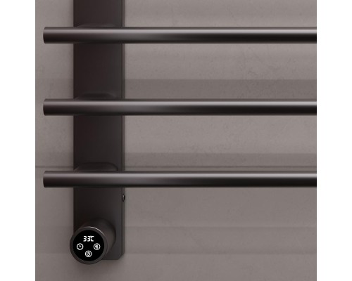 Электрический полотенцесушитель Vincea VTD-2SC3GM цвет Вороненая сталь