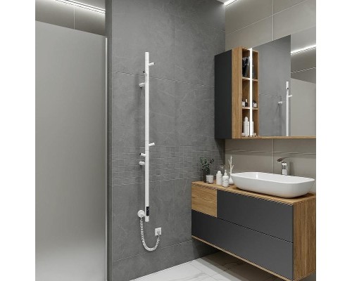 Электрический полотенцесушитель Vincea 15х140 VTD-1DWE Белый