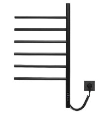 Электрический полотенцесушитель Vincea 43х80 VTD-1S2CBE Черный матовый