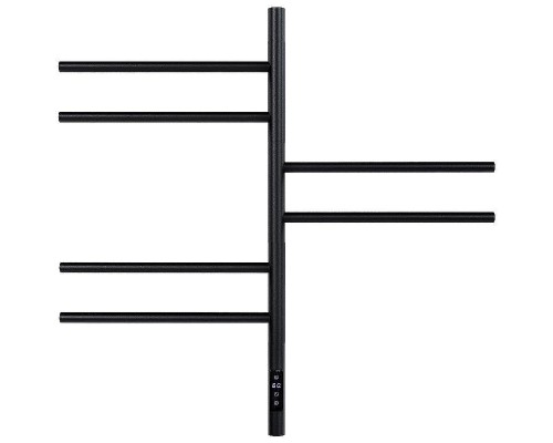 Электрический полотенцесушитель Vincea 43х80 VTD-1S2CBE Черный матовый