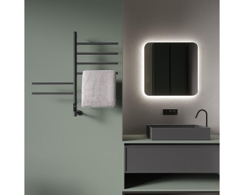 Электрический полотенцесушитель Vincea 43х80 VTD-1S2CGE Графит