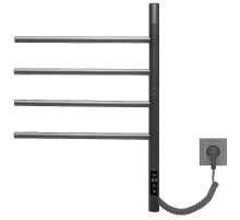 Электрический полотенцесушитель Vincea 43х60 VTD-1S1CGE Графит