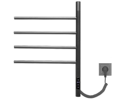Электрический полотенцесушитель Vincea 43х60 VTD-1S1CGE Графит