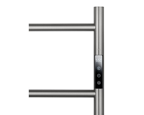 Электрический полотенцесушитель Wonzon & Woghand Bonn 47,5х73,8 R WW-AL405-BR цвет Брашированный никель