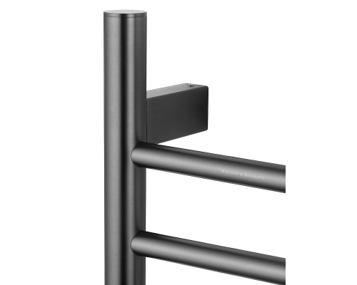 Электрический полотенцесушитель Wonzon & Woghand Bonn 25х80 WW-AL4092-GM цвет Темный графит