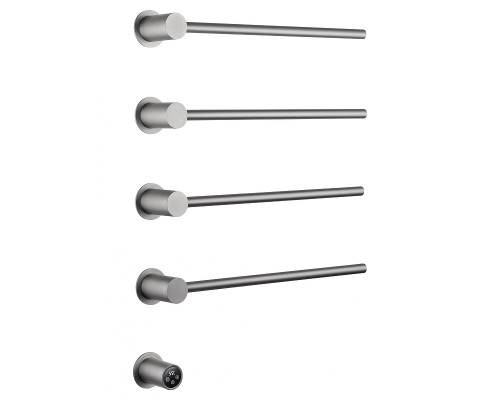 Электрический полотенцесушитель Wonzon & Woghand Hamburg 46,8х66,5 R WW-AL314-BR цвет Брашированный никель