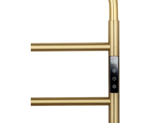 Электрический полотенцесушитель Wonzon & Woghand Wismar 47,5х64 WW-AL201-BG цвет Брашированное золото