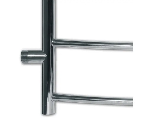 Водяной полотенцесушитель Ника Arc ЛД 80/40 бок 50 цвет Хром