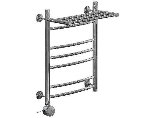 Электрический полотенцесушитель Ника Arc ЛД (Г2) ВП 60/50 с полкой Хром