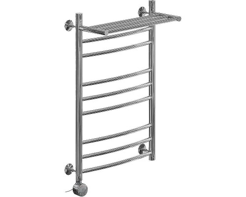 Электрический полотенцесушитель Ника Arc ЛД (Г2) ВП 80/50 с полкой Хром