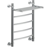 Водяной полотенцесушитель Ника Arc ЛД ВП 60/60 с полкой Хром