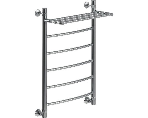 Водяной полотенцесушитель Ника Arc ЛД ВП 80/60 с полкой Хром