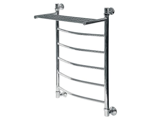 Водяной полотенцесушитель Ника Arc ЛД ВП 80/60 с полкой Хром
