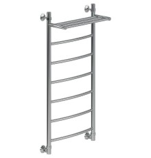 Водяной полотенцесушитель Ника Arc ЛД ВП 100/40 с полкой Хром