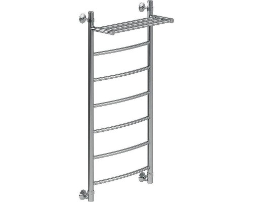 Водяной полотенцесушитель Ника Arc ЛД ВП 100/40 с полкой Хром