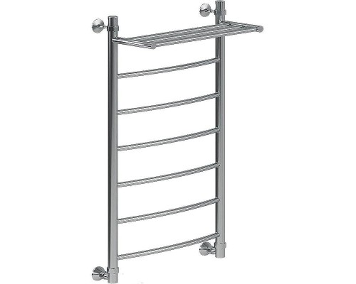 Водяной полотенцесушитель Ника Arc ЛД ВП 100/60 с полкой Хром