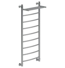 Водяной полотенцесушитель Ника Arc ЛД ВП 120/40 с полкой Хром