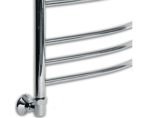 Водяной полотенцесушитель Ника Arc ЛД/ВП (г2) 80x40 с полкой Хром