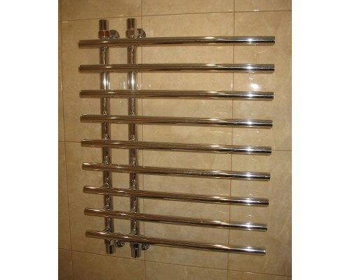 Водяной полотенцесушитель Ника Bamboo ЛБ 4 80x40 Хром