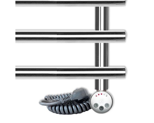 Электрический полотенцесушитель Ника Bamboo ЛБ 3 Эл. 60x50 Хром