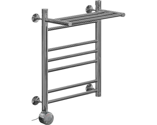 Электрический полотенцесушитель Ника Classic ЛП (Г2) ВП 60/50 с полкой Хром