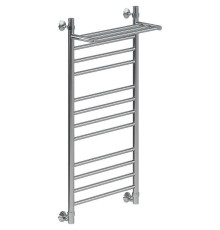 Водяной полотенцесушитель Ника Classic ЛП (Г2) ВП 100/60 с полкой Хром