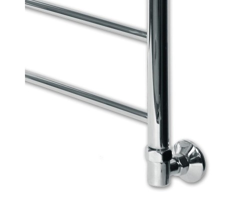 Водяной полотенцесушитель Ника Classic ЛП/ВП 60x40 с полкой Хром