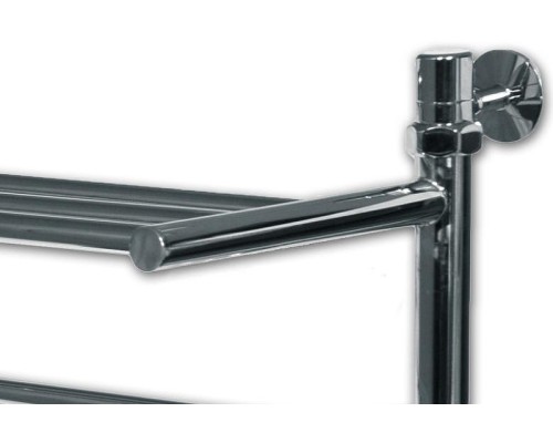 Водяной полотенцесушитель Ника Classic ЛП/ВП 60x40 с полкой Хром