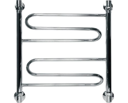 Водяной полотенцесушитель Ника Curve ЛZ 60x60 Хром