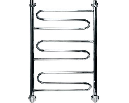 Водяной полотенцесушитель Ника Curve ЛZ 80x60 Хром